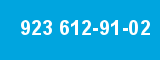 923 612-91-02 923 612-91-02